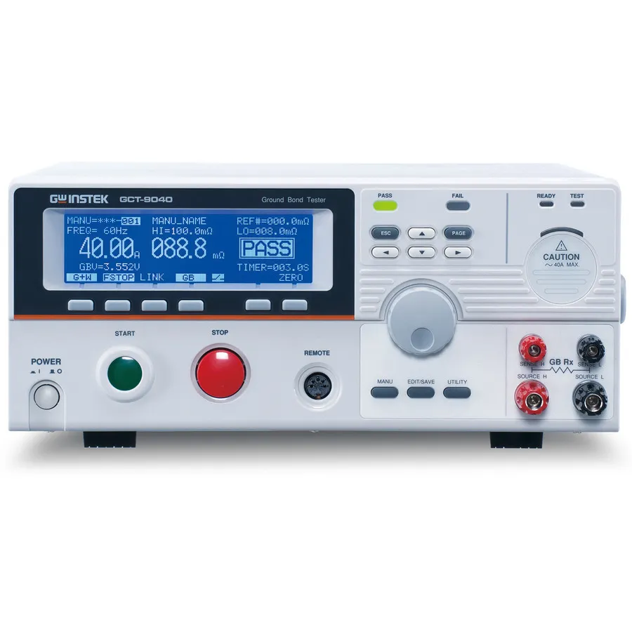GW Instek GCT-9040 Tester Ciągłości Uziemienia