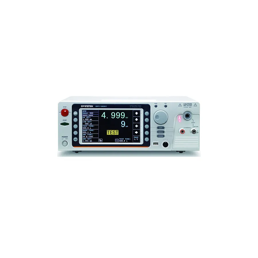 Analizator bezpieczeństwa elektrycznego GW Instek GPT-12001