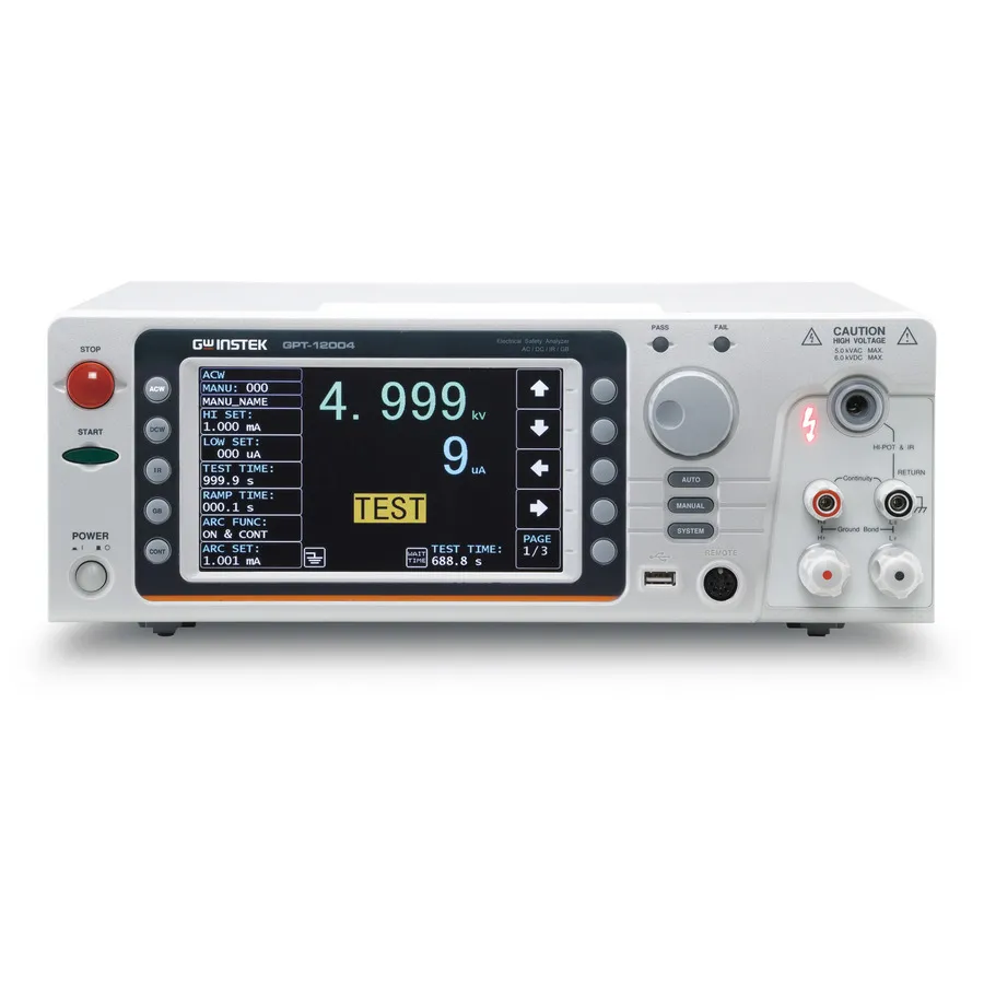 GW Instek GPT-12004 Analizator Bezpieczeństwa Elektrycznego