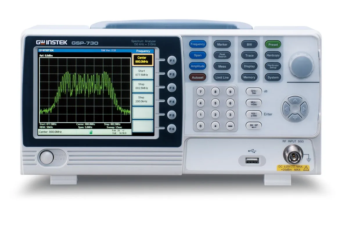 GW Instek GSP-730 Analizator Widma