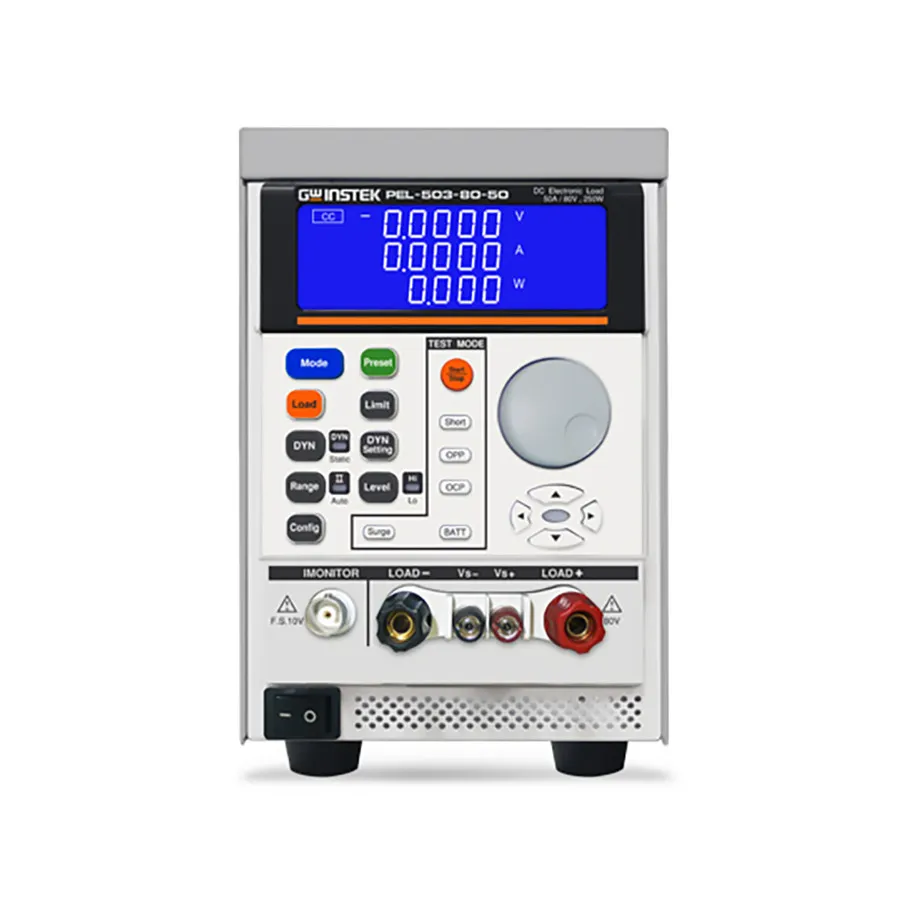 Programowalne elektroniczne obciążenie DC GW Instek PEL-503-80-50