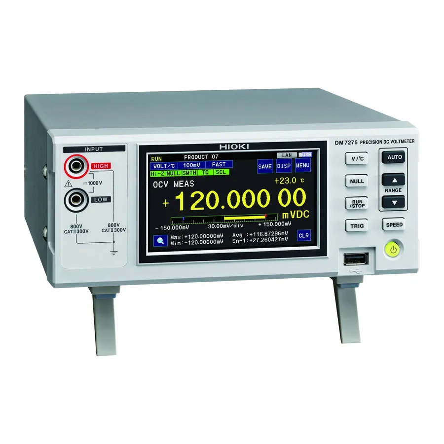 Hioki DM7275-02 Precyzyjny woltomierz DC