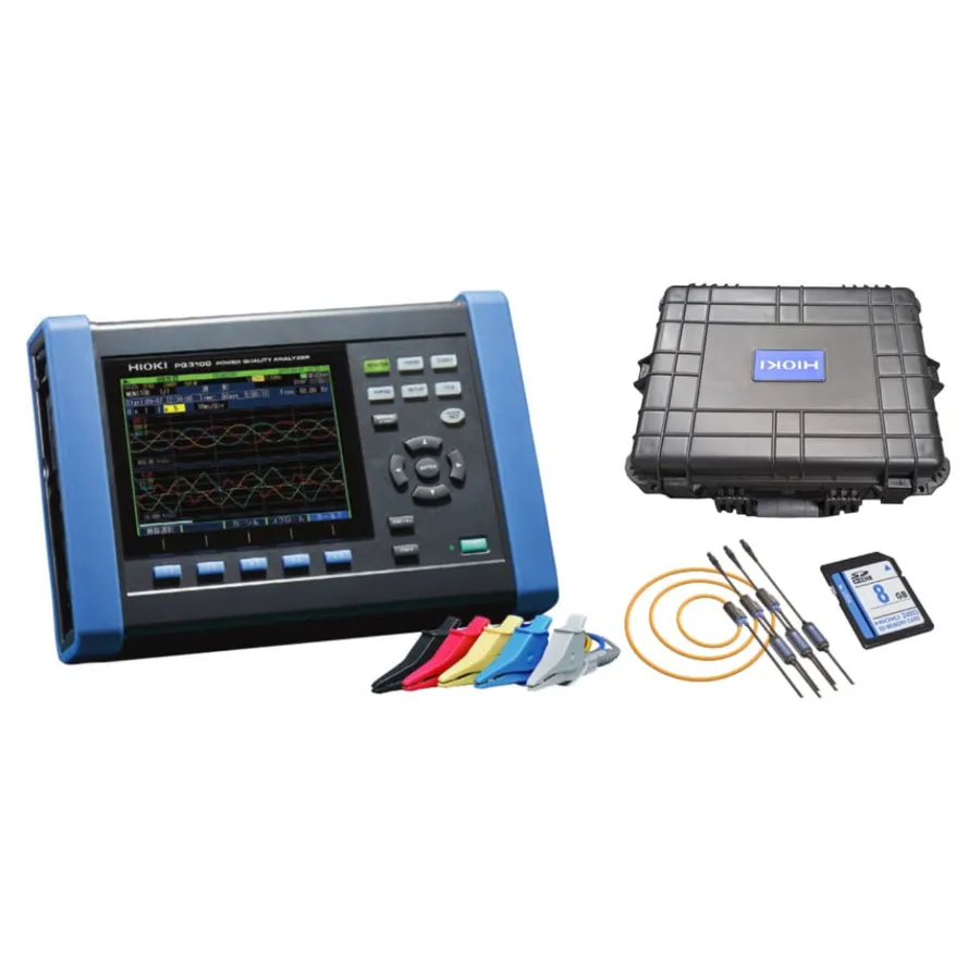 Hioki PQ3100-04/6000-4in KIT Analizator jakości energii
