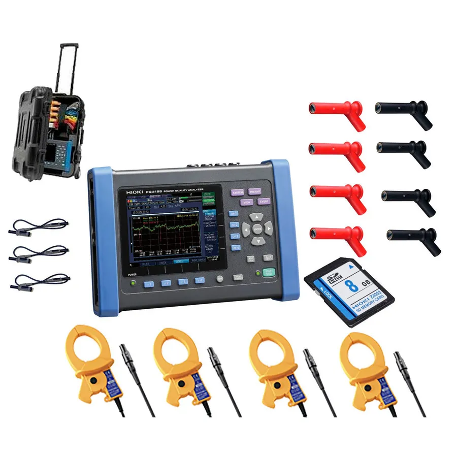 Hioki PQ3198/600 KIT Analizator jakości energii