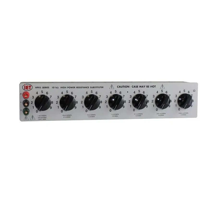 Dekadowy Box Rezystancji Wysokiej Mocy IET Labs HPRS-C-7-1