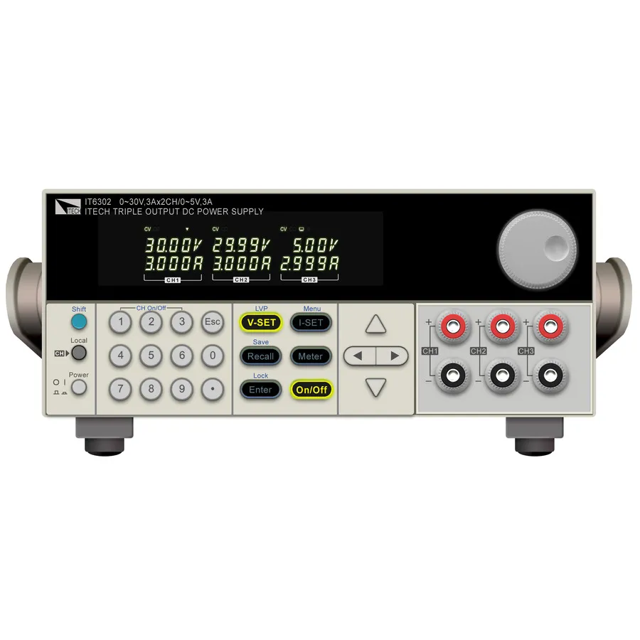 ITECH IT6333A Zasilacz DC Programowalny Trójwyjściowy