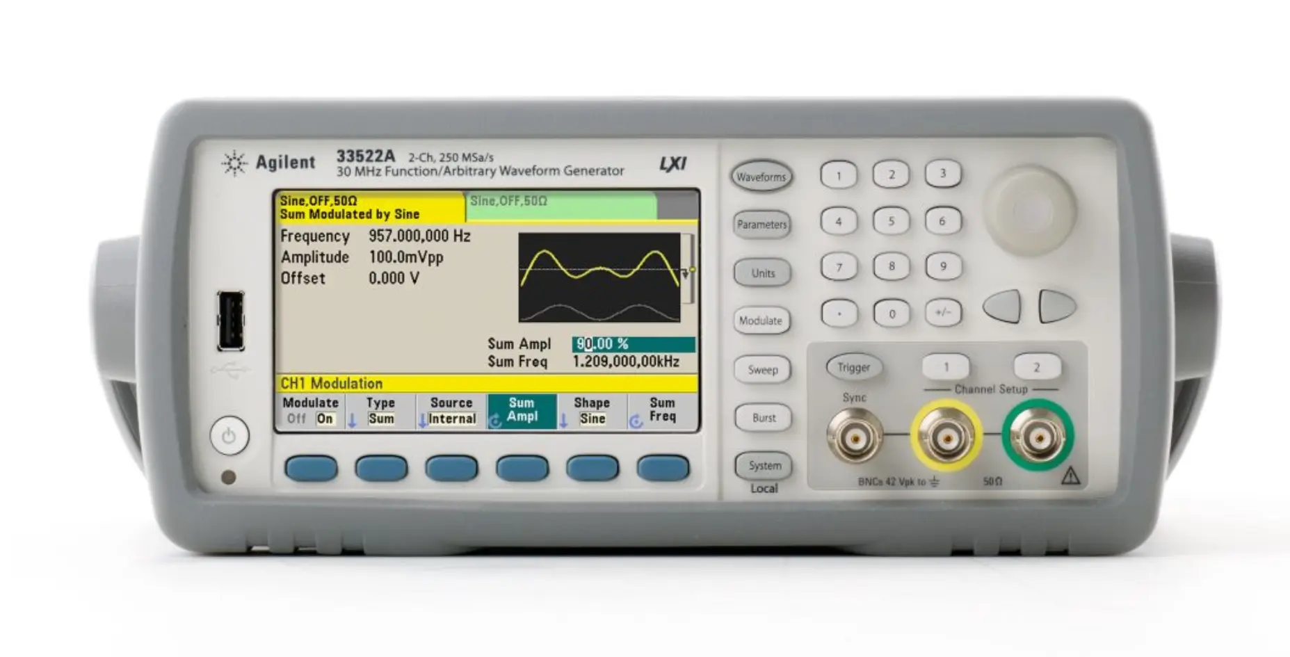 Generator Fal Dwukanałowy Keysight 33522A