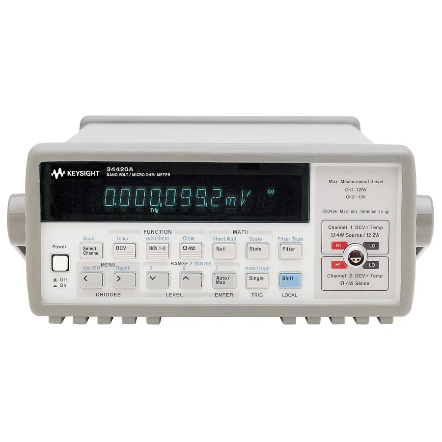 Miernik nanonapięcia/mikroomu Keysight 34420A