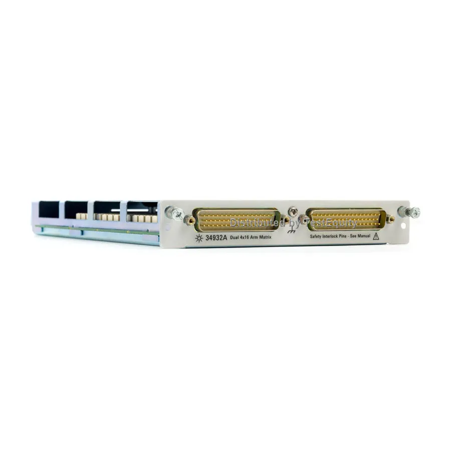Keysight 34932A Macierz armatury Dual 4x16