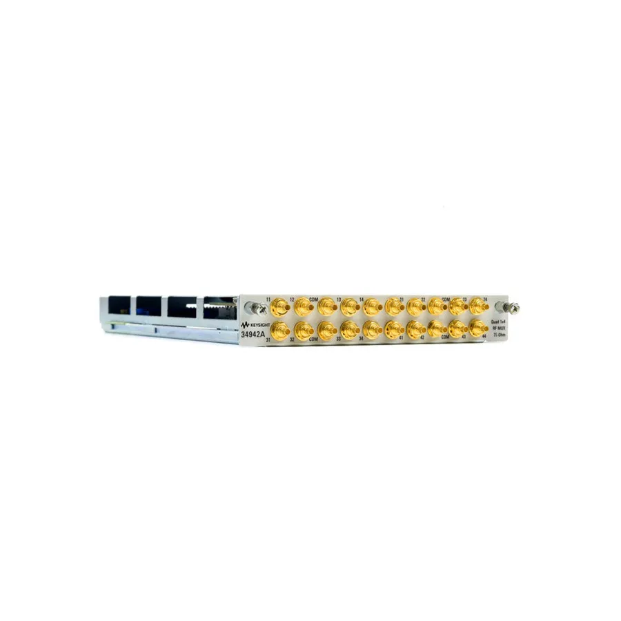 Keysight 34942A Multiplekser RF Quad 1x4 75 omów