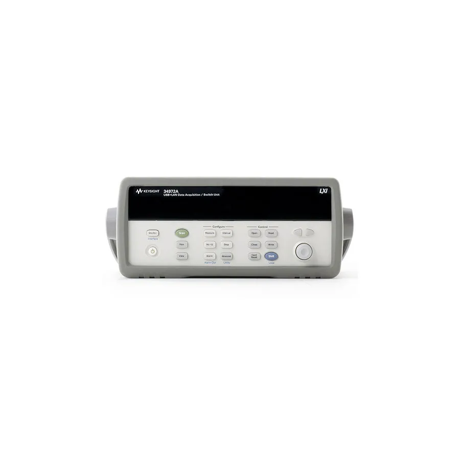 Keysight 34972A LXI Jednostka pozyskiwania danych/przełączania