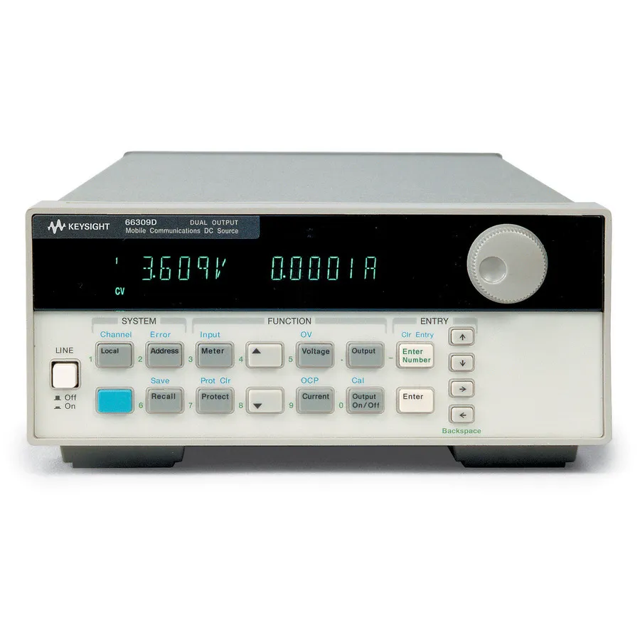 Keysight 66309D/004/120 dwuwyjściowe mobilne źródło prądu stałego