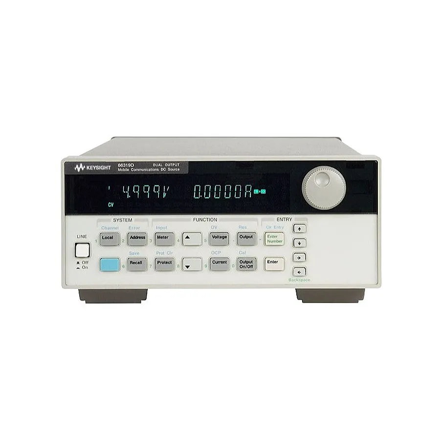 Keysight 66319D/120 Zasilacz DC do komunikacji mobilnej z podwójnym wyjściem