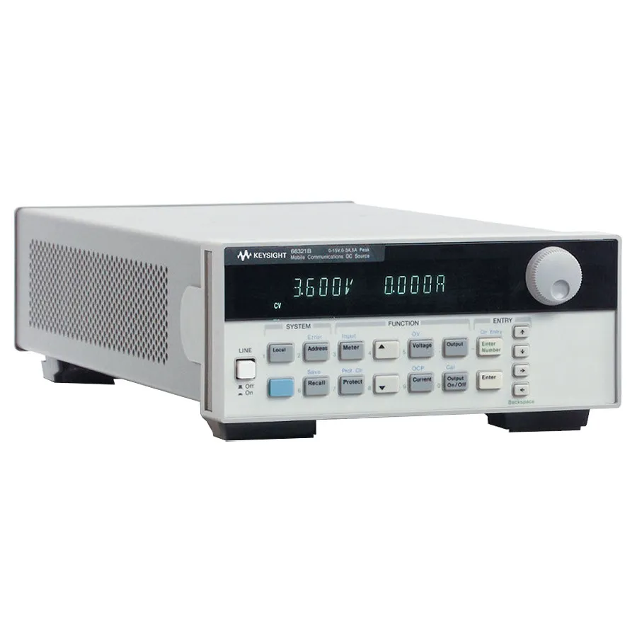 Keysight 66321B/120 Zasilacz DC do komunikacji mobilnej z pojedynczym wyjściem