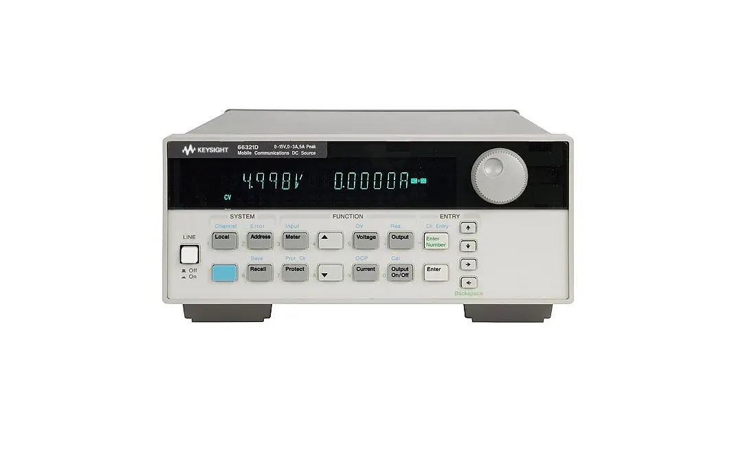 Keysight 66321D Zasilacz DC do komunikacji mobilnej z DVM