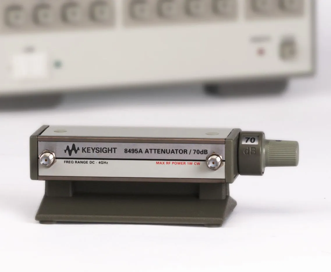 Keysight 8495A Ręczny tłumik krokowy