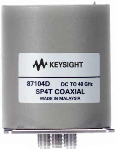 Keysight 87104D Wieloportowy przełącznik koaksjalny