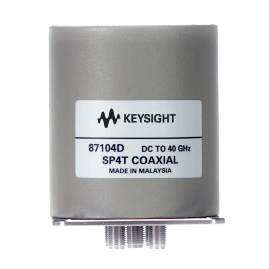 Keysight 87104D Elektromechaniczny przełącznik koaksjalny