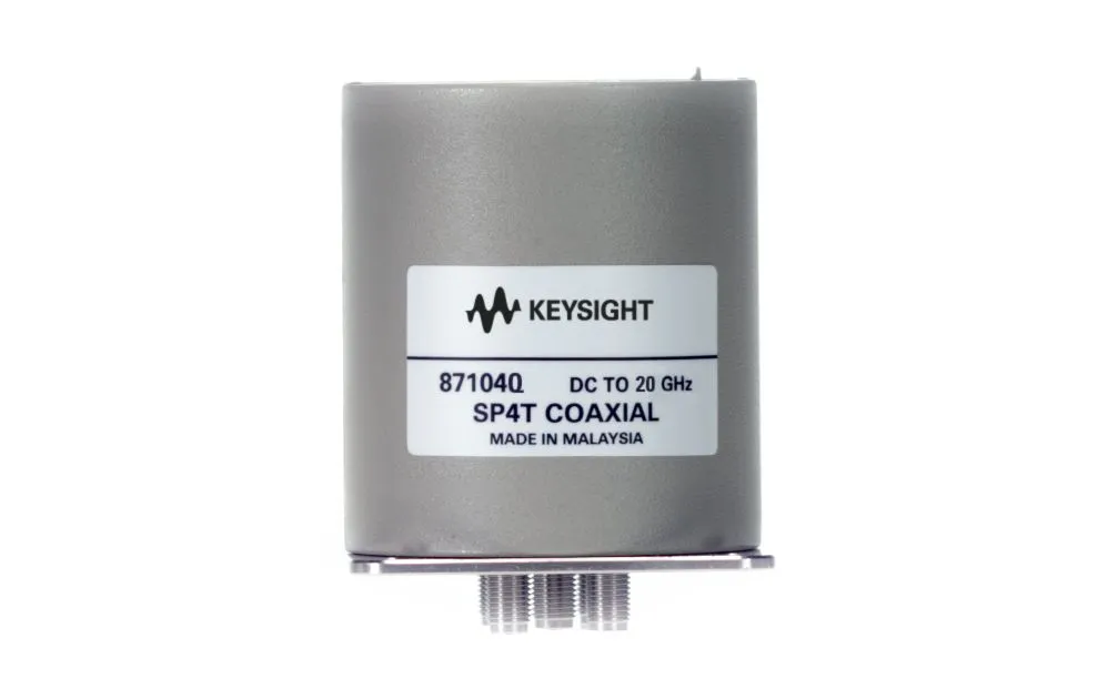 Keysight 87104Q Przełącznik koaksjalny o niskim PIM