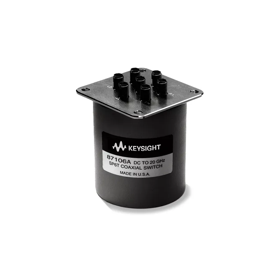 Keysight 87106A/100/T24 Multiport Coaxial Switch