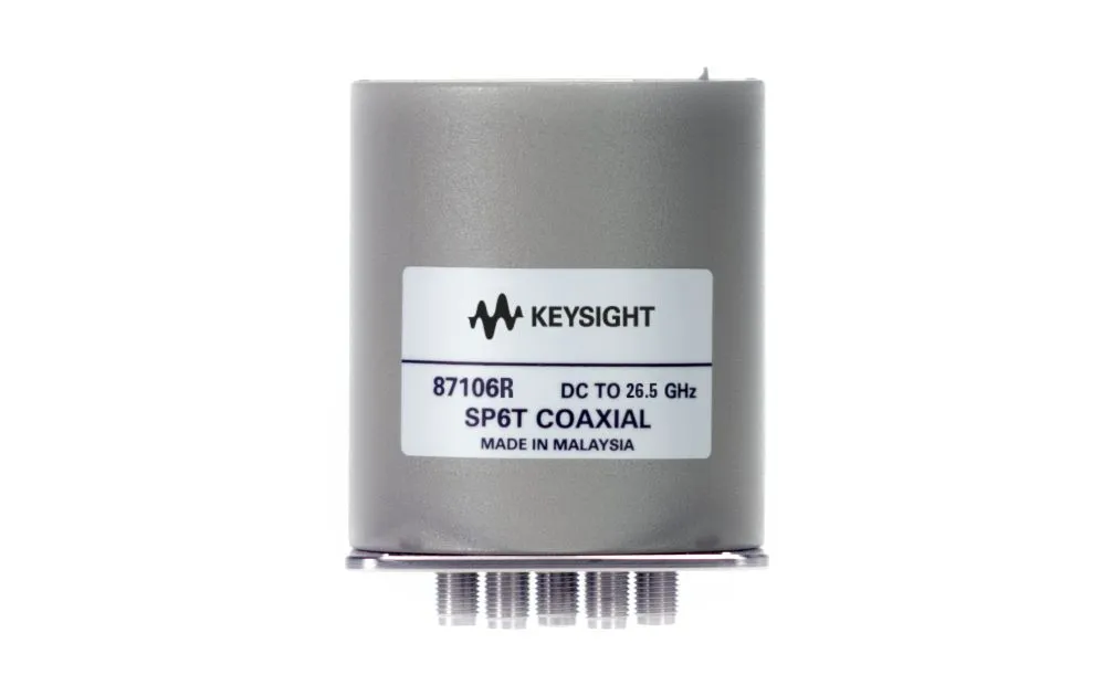 Keysight 87106R Przełącznik koaksjalny SP6T