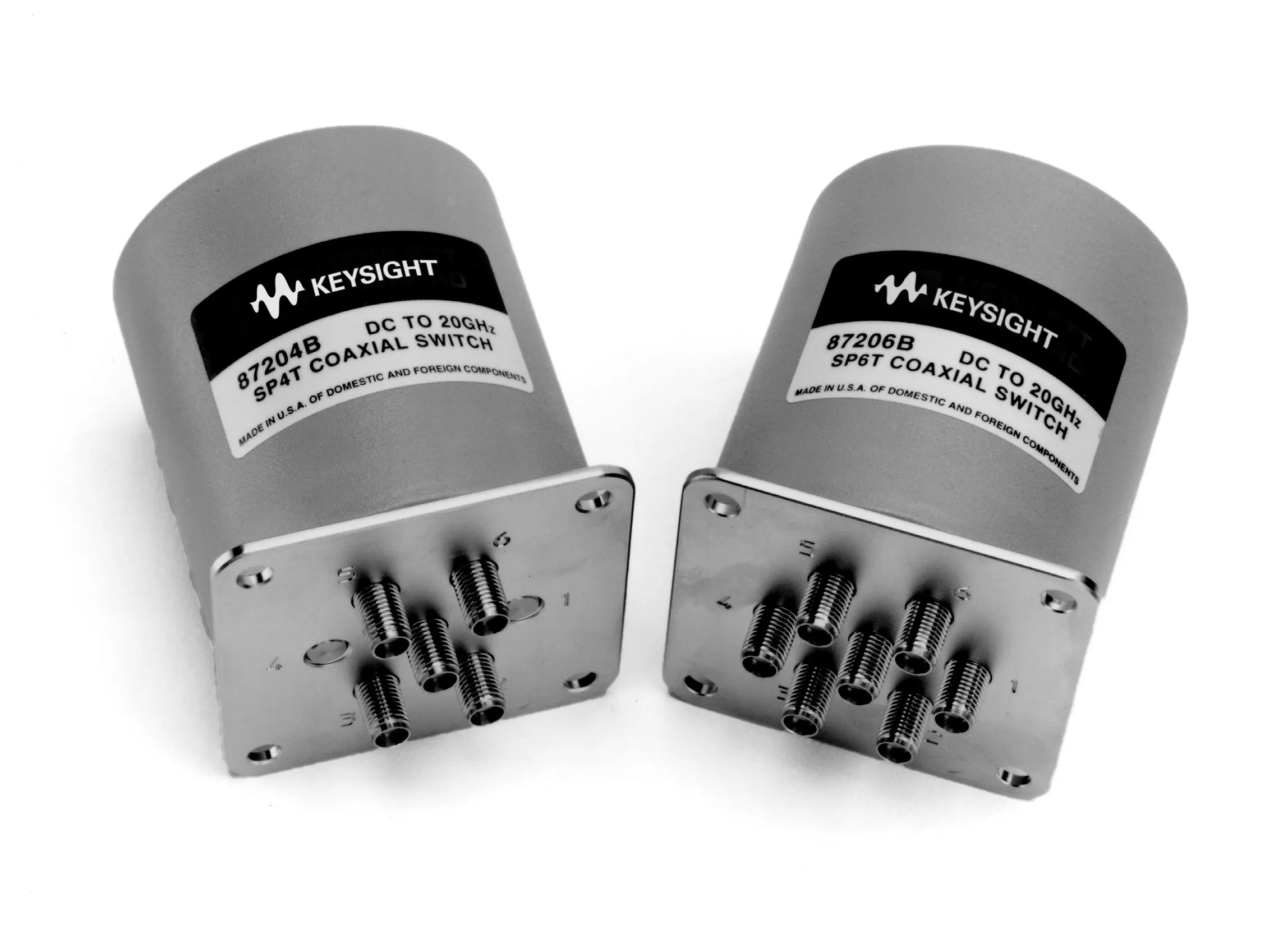 Keysight 87204B Zakończony Przełącznik Wieloportowy SP4T