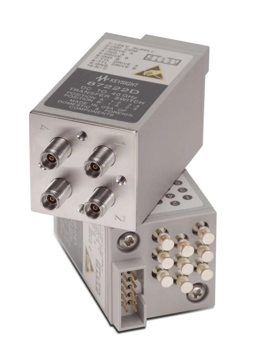 Przełącznik transferu koaksjalnego Keysight 87222D