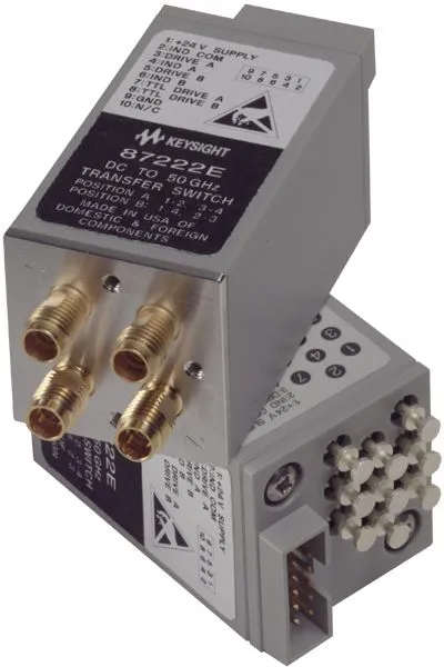 Przełącznik transferu koaksjalnego Keysight 87222E 4-portowy