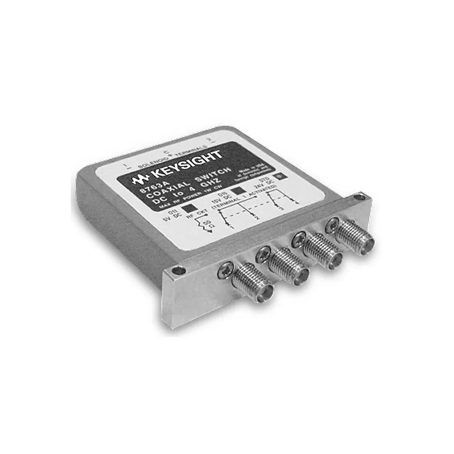 Keysight 8763A/T24 Przełącznik Koaksjalny