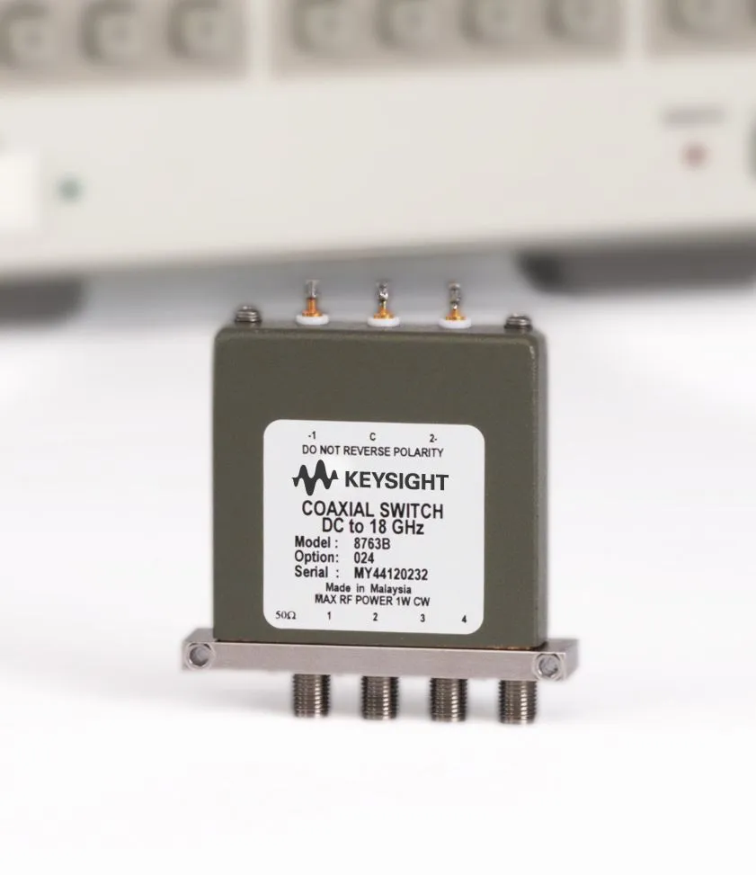 Keysight 8763B Przełącznik Koaksjalny