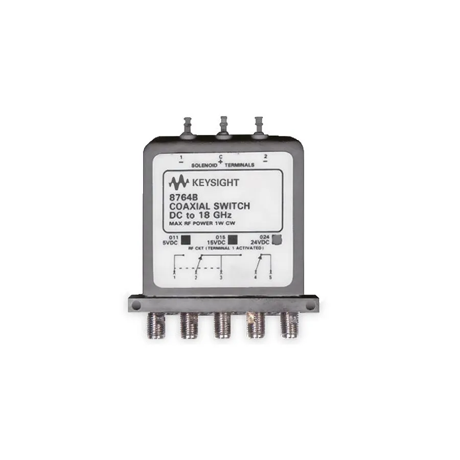 Przełącznik koaksjalny Keysight 8764B/024