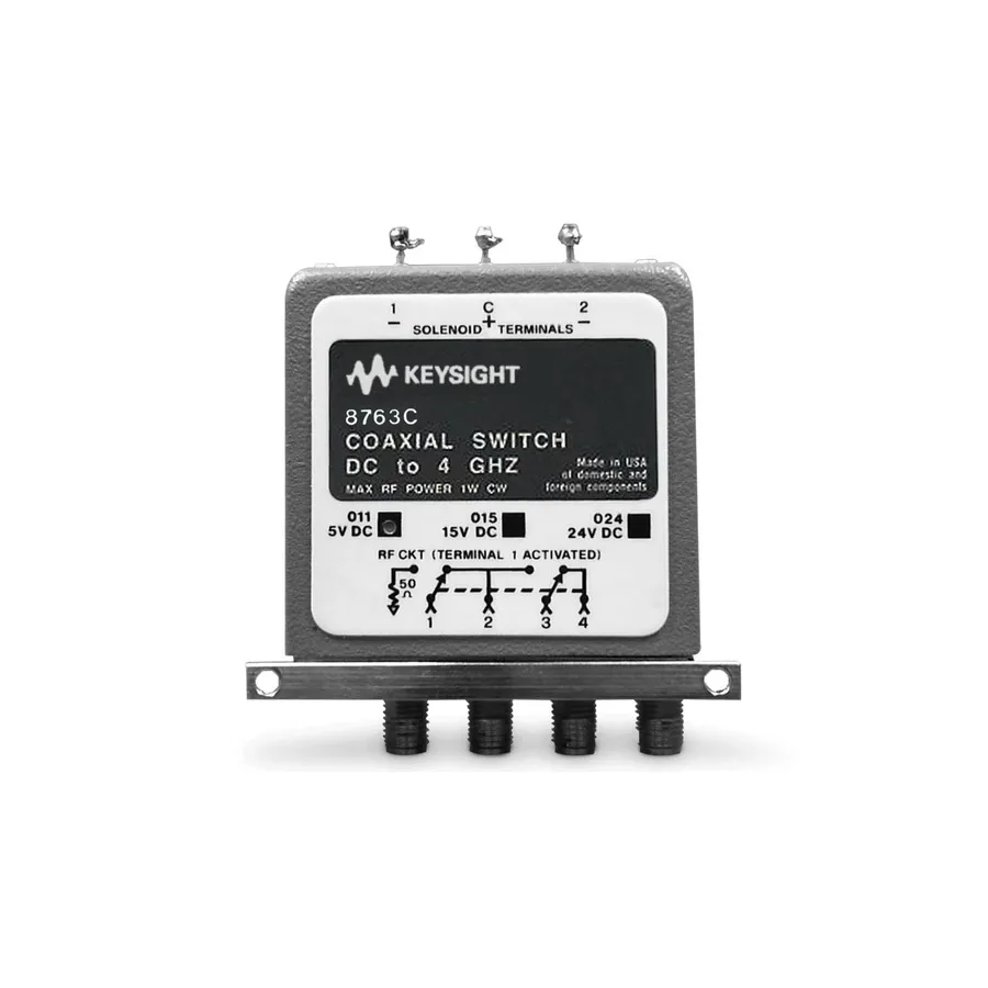 Przełącznik koaksjalny Keysight 8764C/024 5-portowy