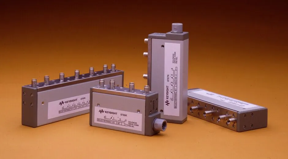 Przełącznik mikrofalowy SP3T Keysight 8766K