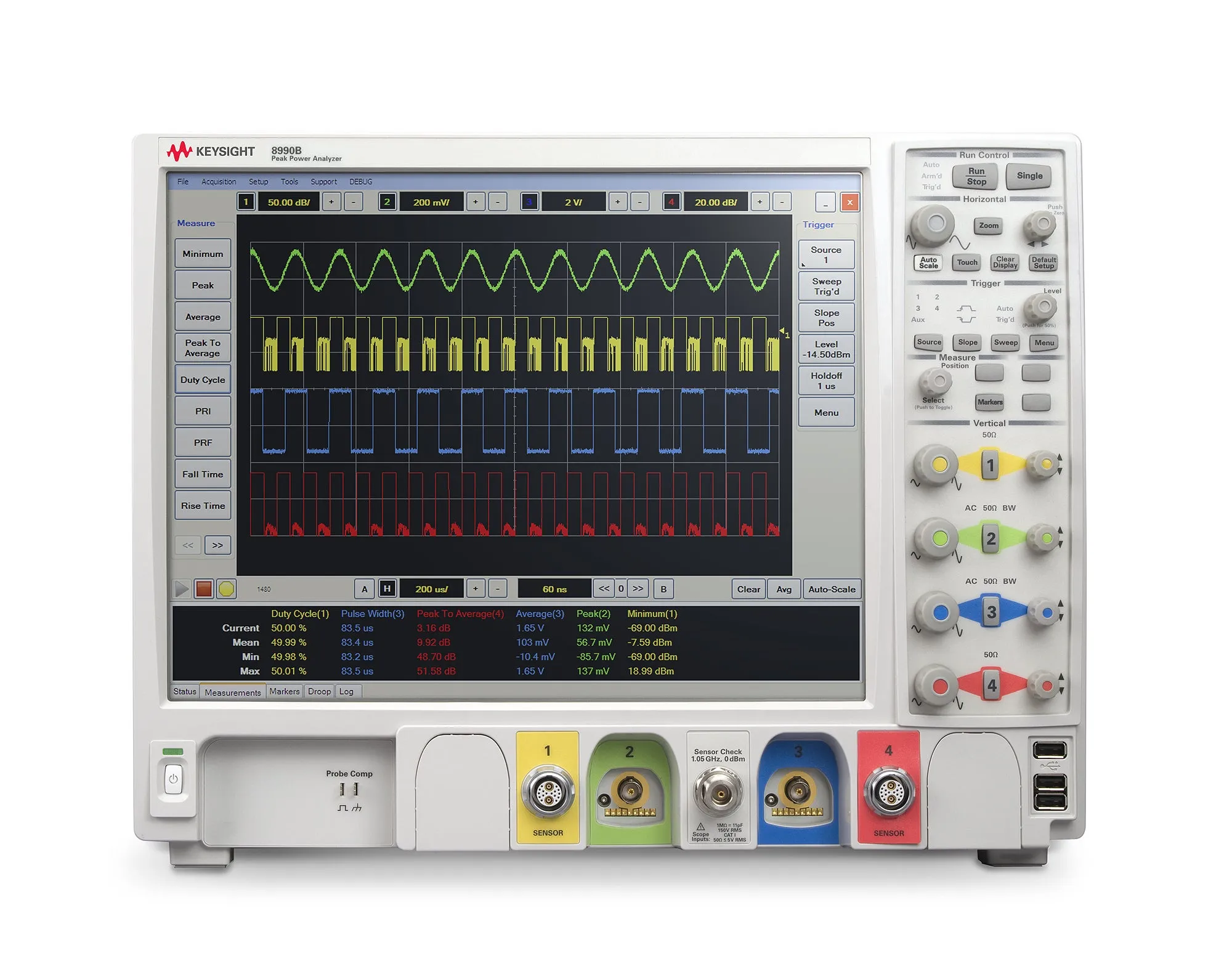 Analizator szczytowej mocy Keysight 8990B