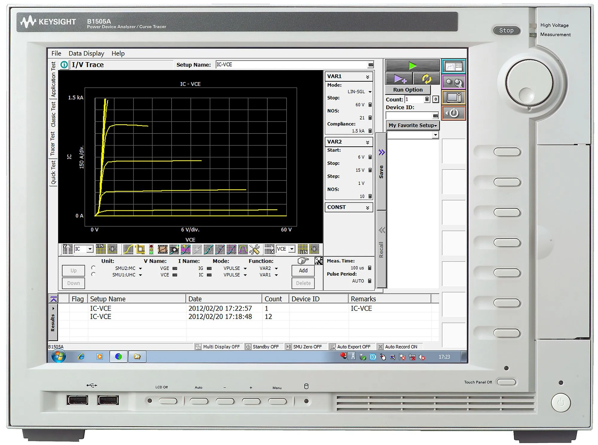 Keysight B1505A Analizator Urządzeń Zasilających
