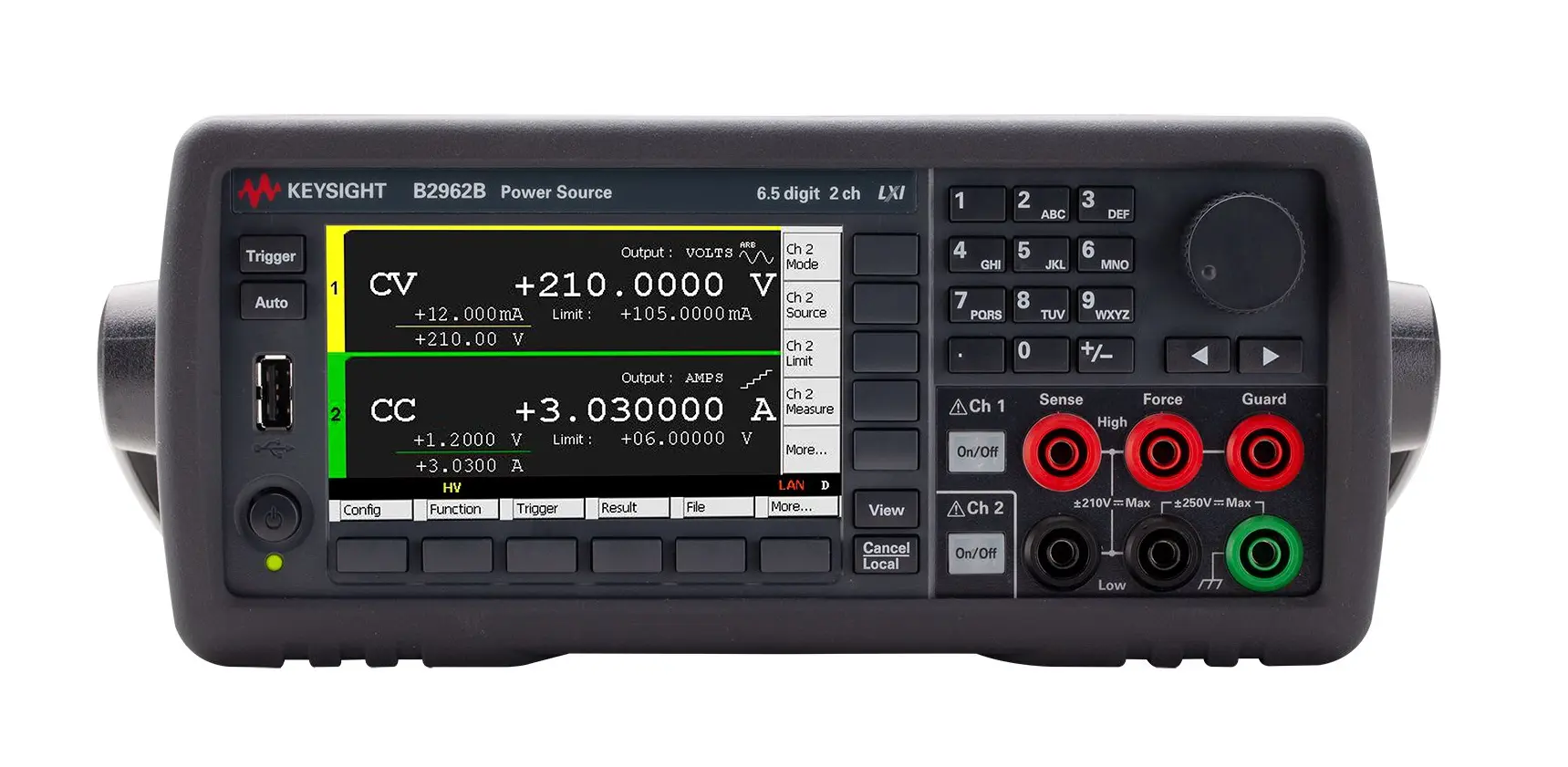 Keysight B2962B 6,5-cyfrowe źródło zasilania o niskim szumie