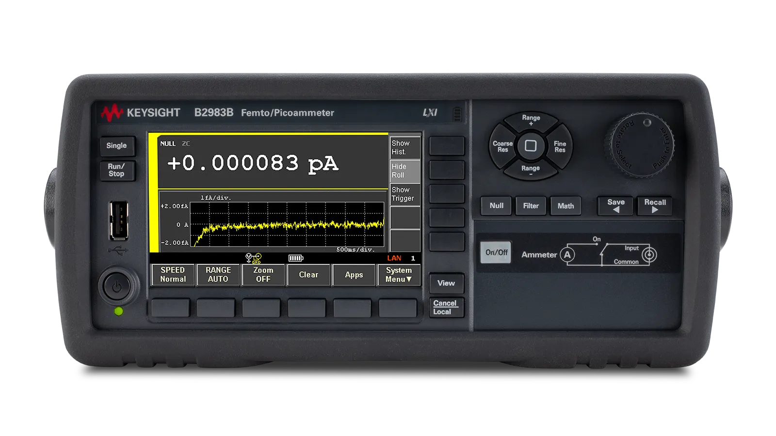 Keysight B2983B Pikoamperomierz Femto/Piko