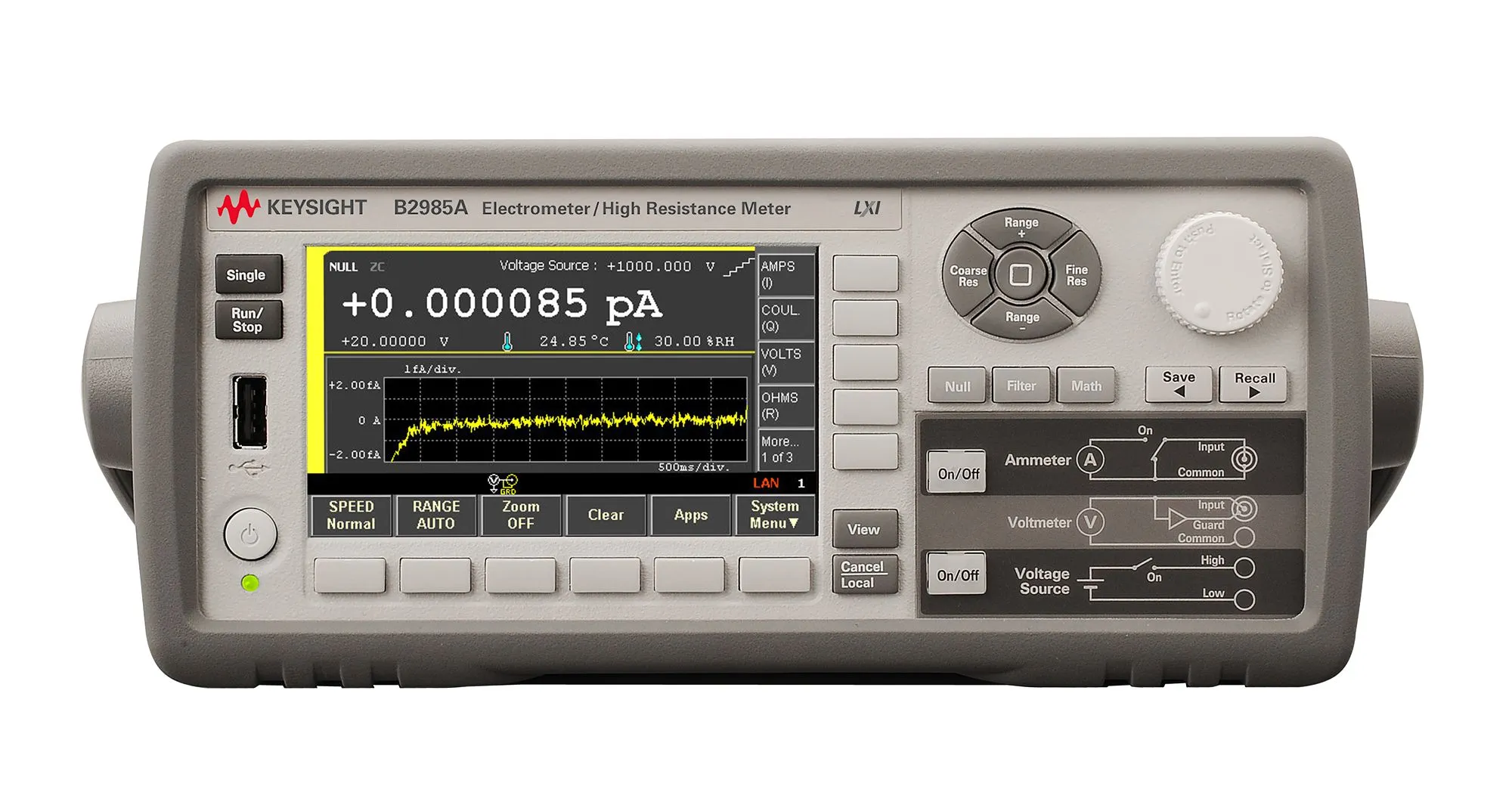 Keysight B2985A Elektrometr/Miernik Wysokiej Rezystancji