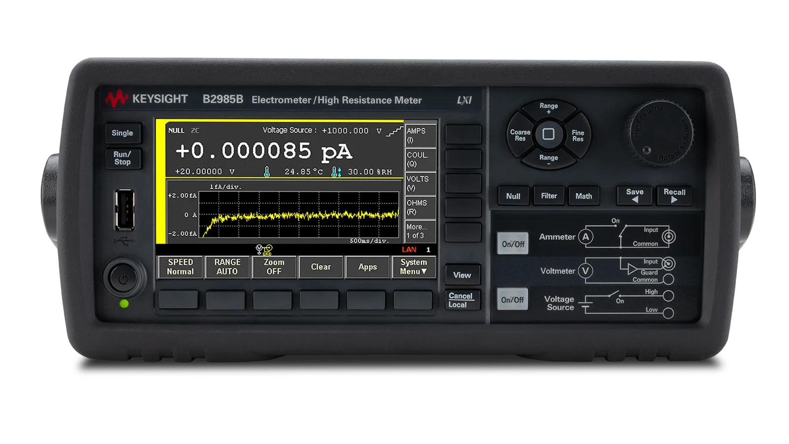 Keysight B2985B Elektrometr/Miernik Wysokiej Rezystancji