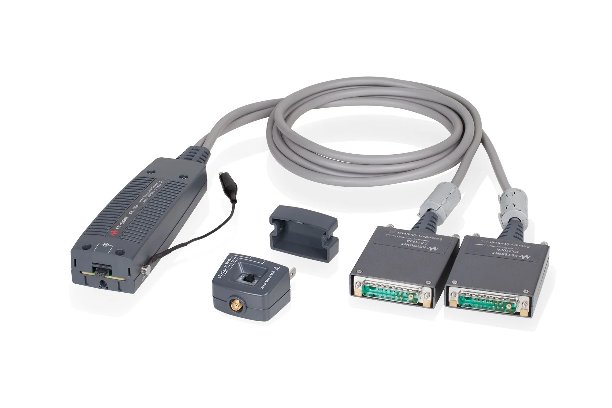 Dwukanałowy czujnik prądowy Keysight CX1102A