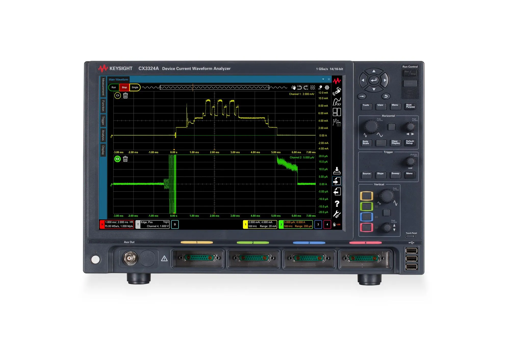 Analizator przebiegów 4-kanałowy Keysight CX3324A