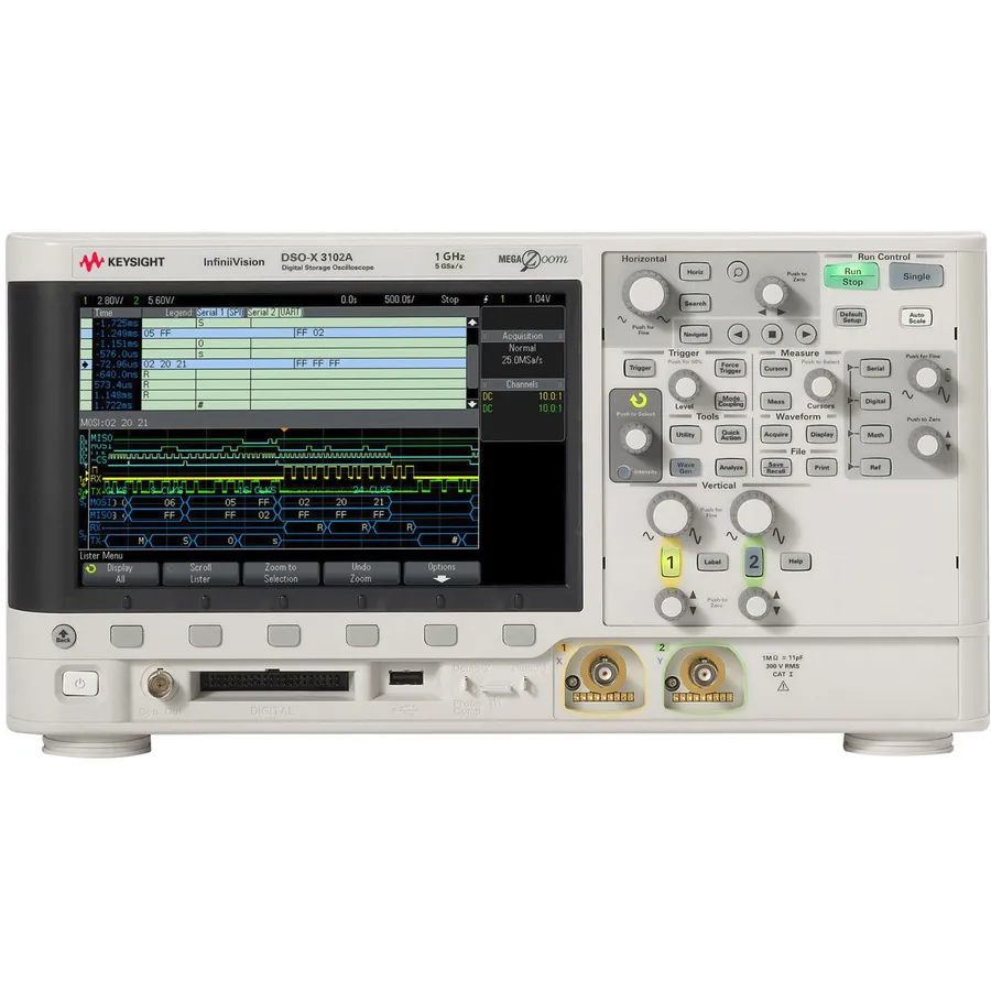 Cyfrowy Oscyloskop Keysight DSOX3102A
