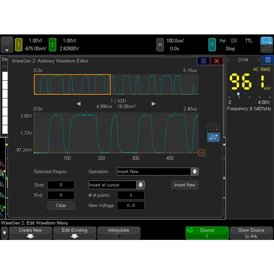 Keysight DSOX4WAVEGEN2 Modernizacja generatora przebiegów 20MHz Dual-Channel