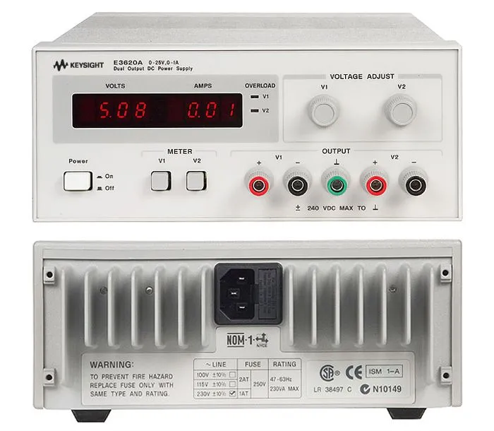 Zasilacz DC Keysight E3620A Dual Output