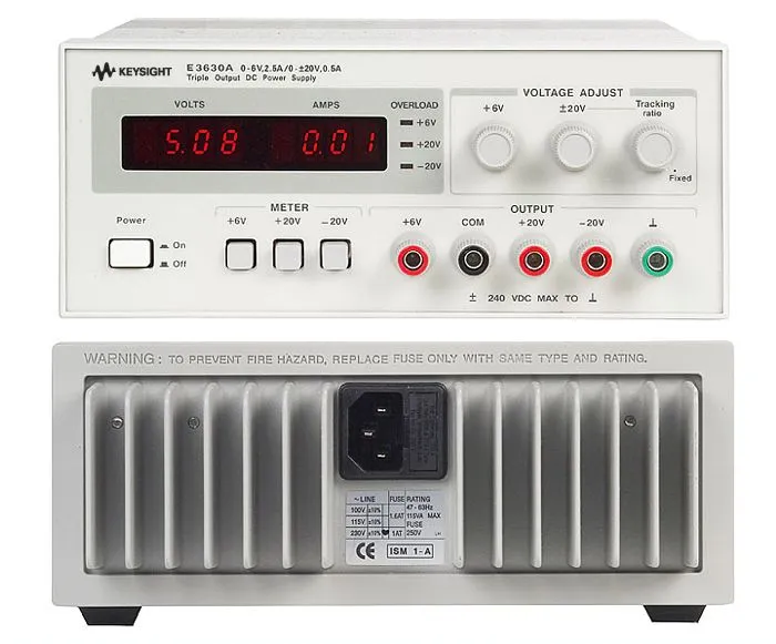 Zasilacz DC Keysight E3630A
