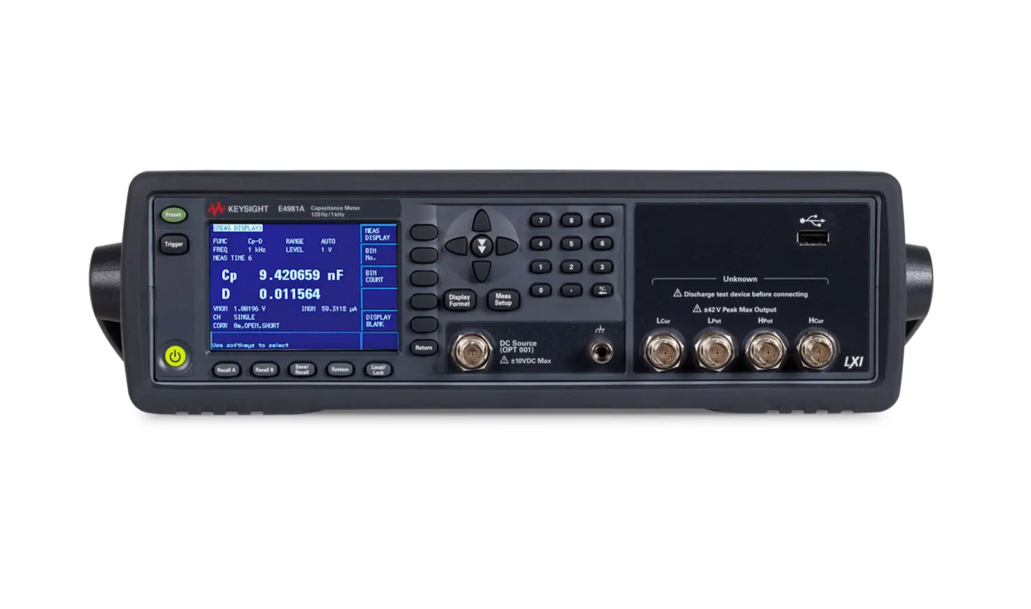 Keysight E4981A Miernik pojemności