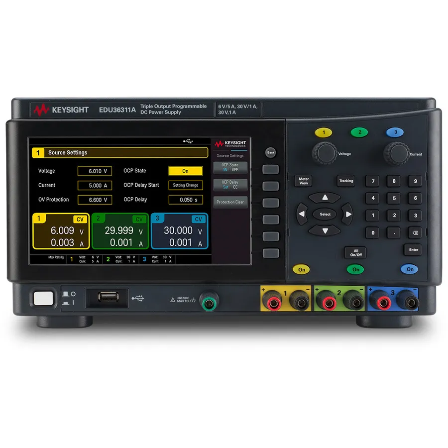 Keysight EDU36311A Zasilacz DC Potrójny Wyjścia
