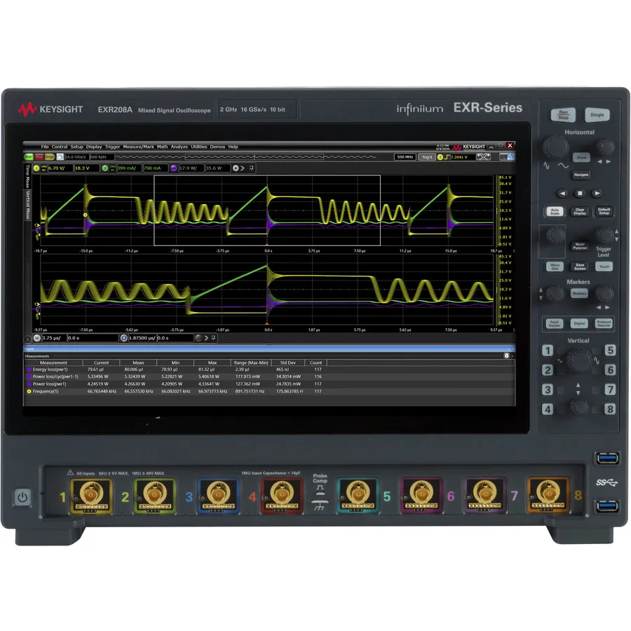 Keysight EXR208A Oscyloskop mieszanego sygnału