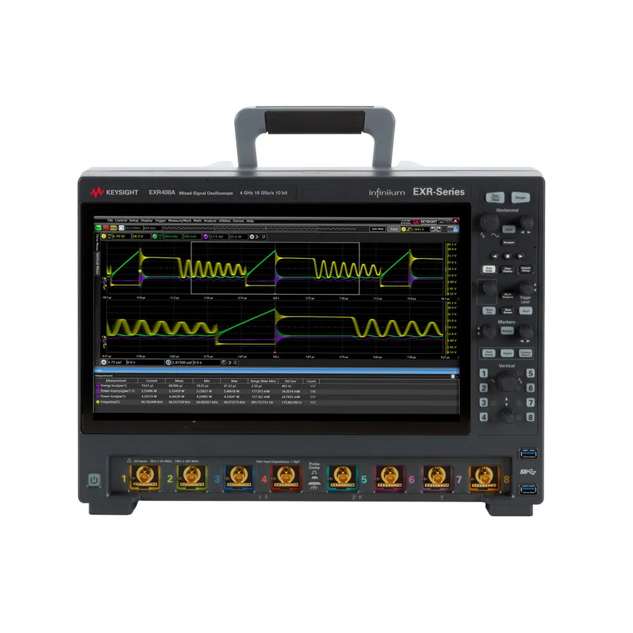 Keysight EXR408A Infiniium oscyloskop rzeczywistej transmisji