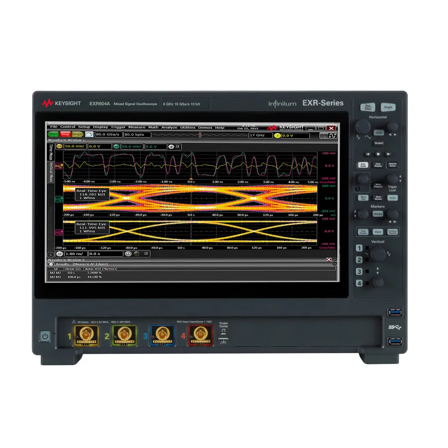 Keysight EXR604A Infiniium oscyloskop rzeczywistej transmisji